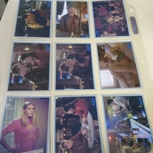 DAWSON'S creek 18 sticker cards 1 card sleeve
